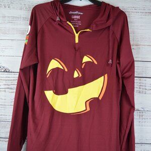 Gourdys Great Pumpkin Run 2020 Halloween Running Hoodie Large Sour Fish GUC